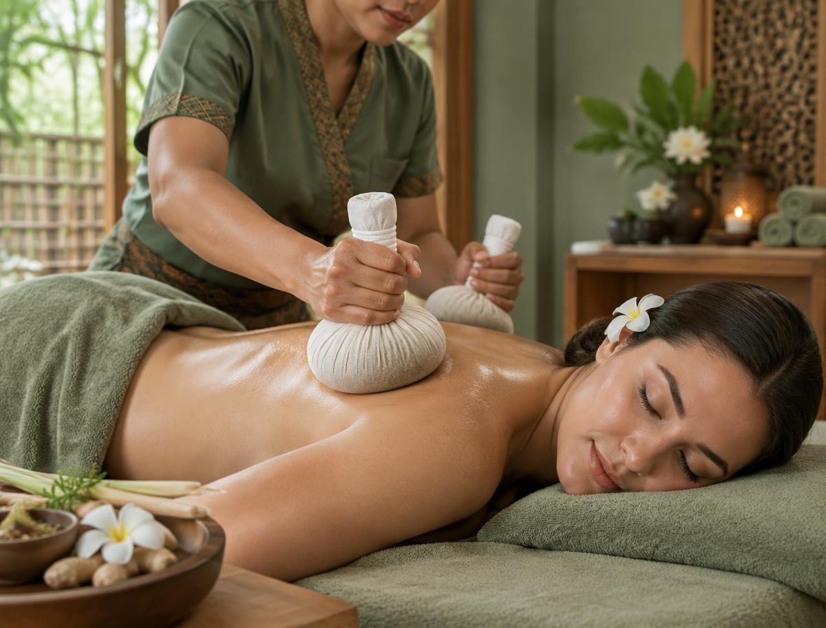 Thai Herbal Compress Massage at Nami Thai Massage & Spa